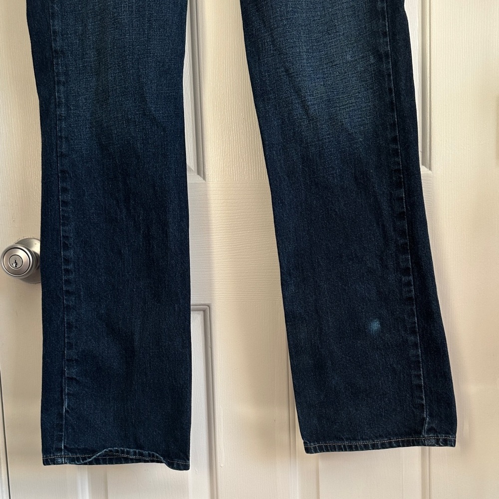 Hollister Men's Deep Blue Bootcut Jeans - Picture 2 of 9